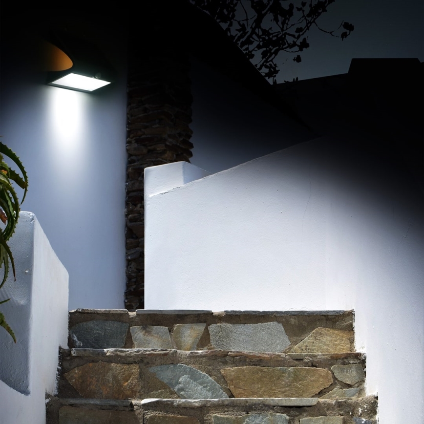LED Luce solare con sensore crepuscolare e di movimento LED/6,8W/4000 mAh 3,7V IP65