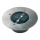 LED Luce solare da incasso con sensore crepuscolare LED/0,12W/2xAAA IP67 acciaio inossidabile cerchio