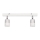 LED Luce Spot a LED TUBSSON 2xGU10/4,8W/230V bianco/cromo lucido