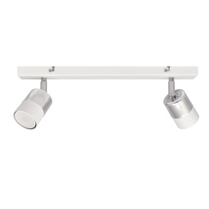 LED Luce Spot a LED TUBSSON 2xGU10/4,8W/230V bianco/cromo lucido