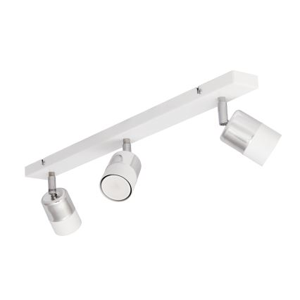 LED Luce Spot a LED TUBSSON 3xGU10/4,8W/230V bianco/cromo lucido