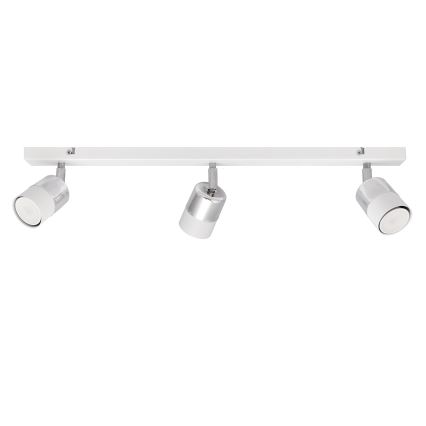 LED Luce Spot a LED TUBSSON 3xGU10/4,8W/230V bianco/cromo lucido