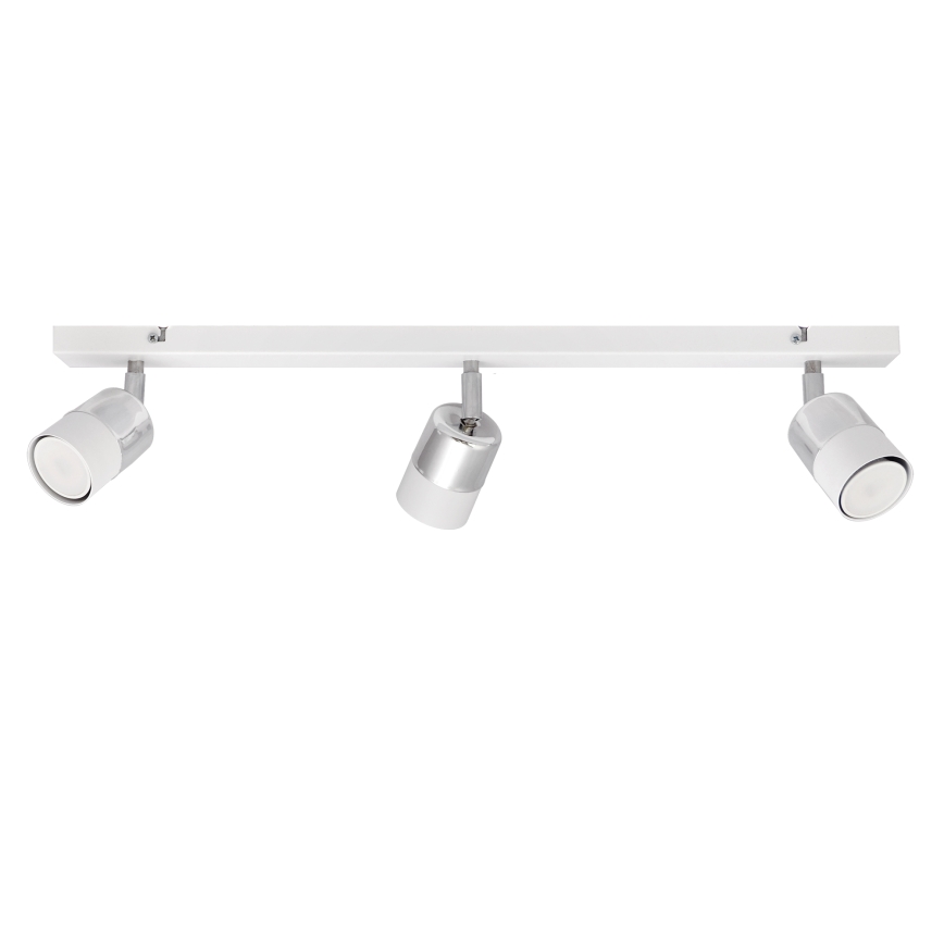 LED Luce Spot a LED TUBSSON 3xGU10/4,8W/230V bianco/cromo lucido
