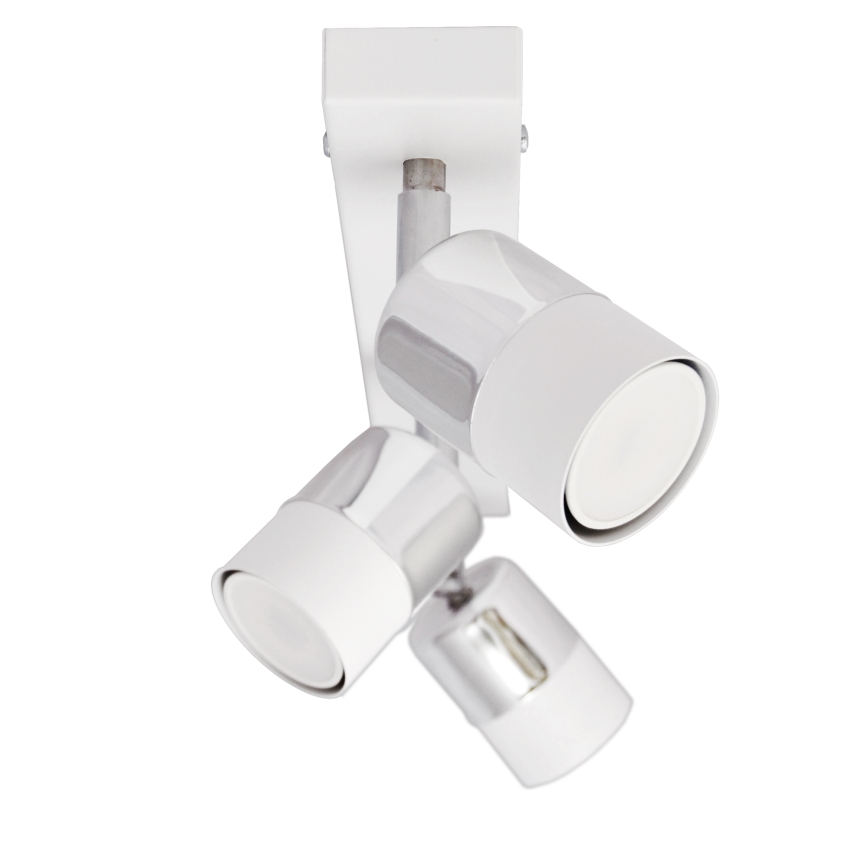 LED Luce Spot a LED TUBSSON 3xGU10/4,8W/230V bianco/cromo lucido