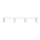 LED Luce Spot a LED TUBSSON 4xGU10/4,8W/230V bianco/cromo lucido
