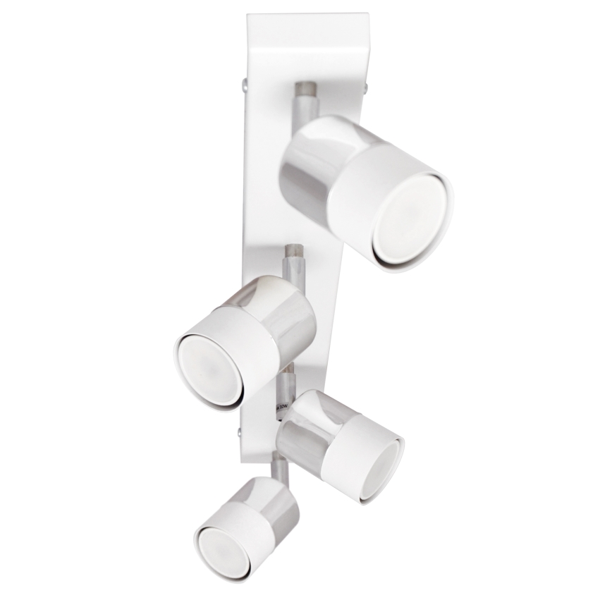 LED Luce Spot a LED TUBSSON 4xGU10/4,8W/230V bianco/cromo lucido