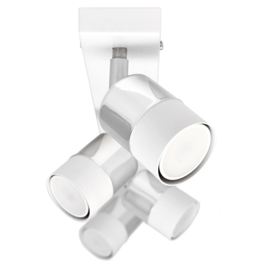 LED Luce Spot a LED TUBSSON 4xGU10/4,8W/230V bianco/cromo lucido
