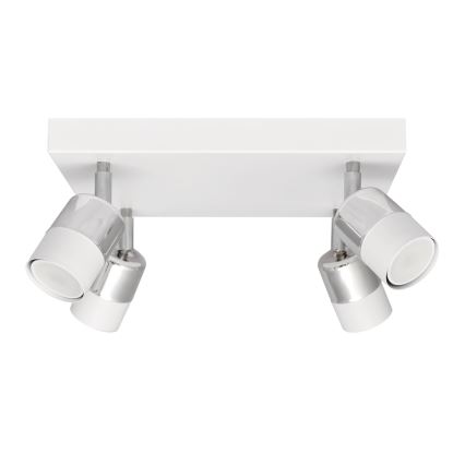 LED Luce Spot a LED TUBSSON 4xGU10/4,8W/230V bianco/cromo lucido