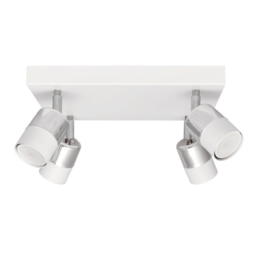 LED Luce Spot a LED TUBSSON 4xGU10/4,8W/230V bianco/cromo lucido