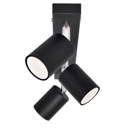 LED Luce Spot a LED TUNE 3xGU10/4,8W/230V nero