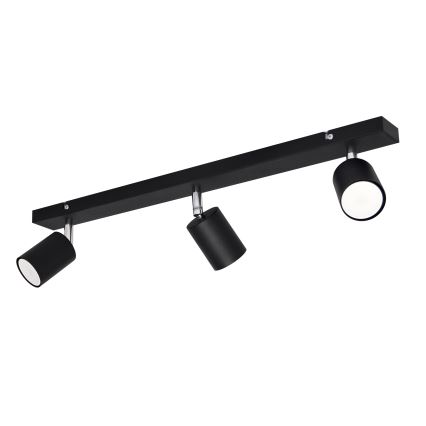 LED Luce Spot a LED TUNE 3xGU10/4,8W/230V nero