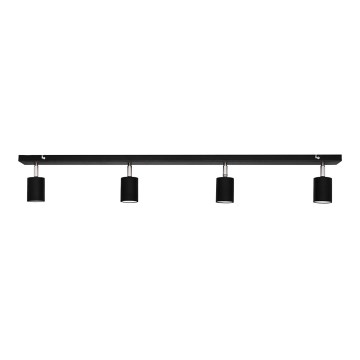 LED Luce Spot a LED TUNE 4xGU10/4,8W/230V nero