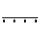 LED Luce Spot a LED TUNE 4xGU10/4,8W/230V nero