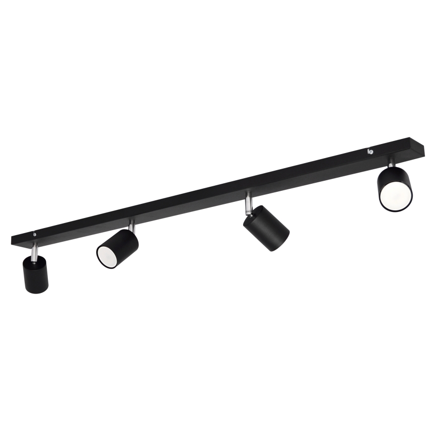 LED Luce Spot a LED TUNE 4xGU10/4,8W/230V nero