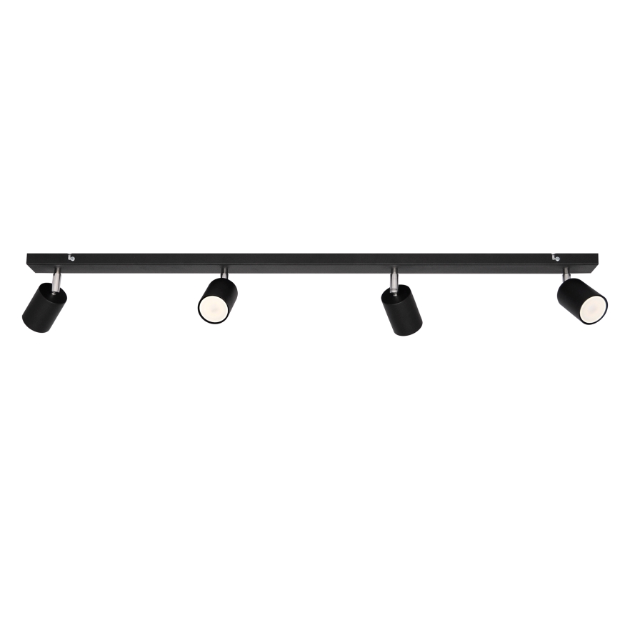 LED Luce Spot a LED TUNE 4xGU10/4,8W/230V nero