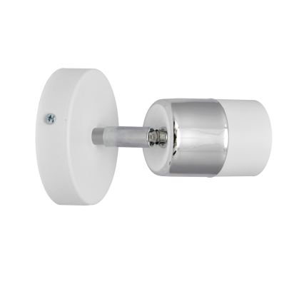 LED Luce Spot da parete a LED TUBSSON 1xGU10/4,8W/230V bianco/cromo lucido