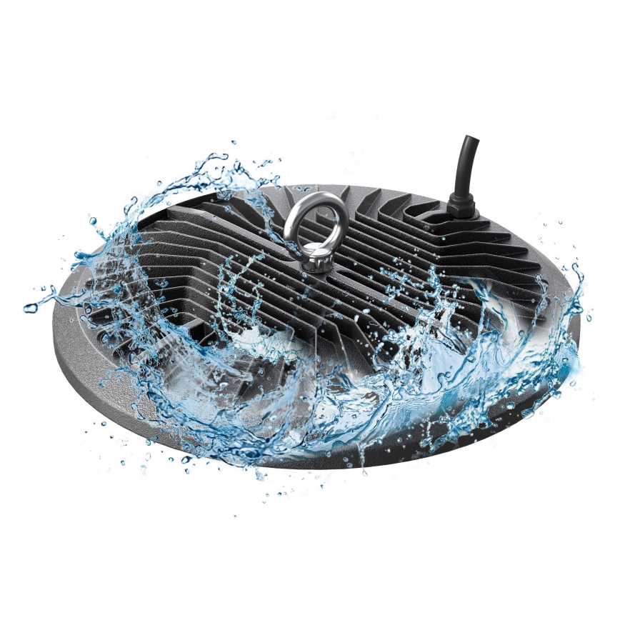 LED Luce tecnica per impieghi gravosi HIGHBAY LED/100W/230V 4500K IP65 grigio