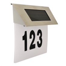 LED Numero civico solare 1,2V IP44