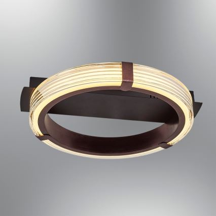 LED Pannello luminoso JESI LED/2W/230V 3000K marrone