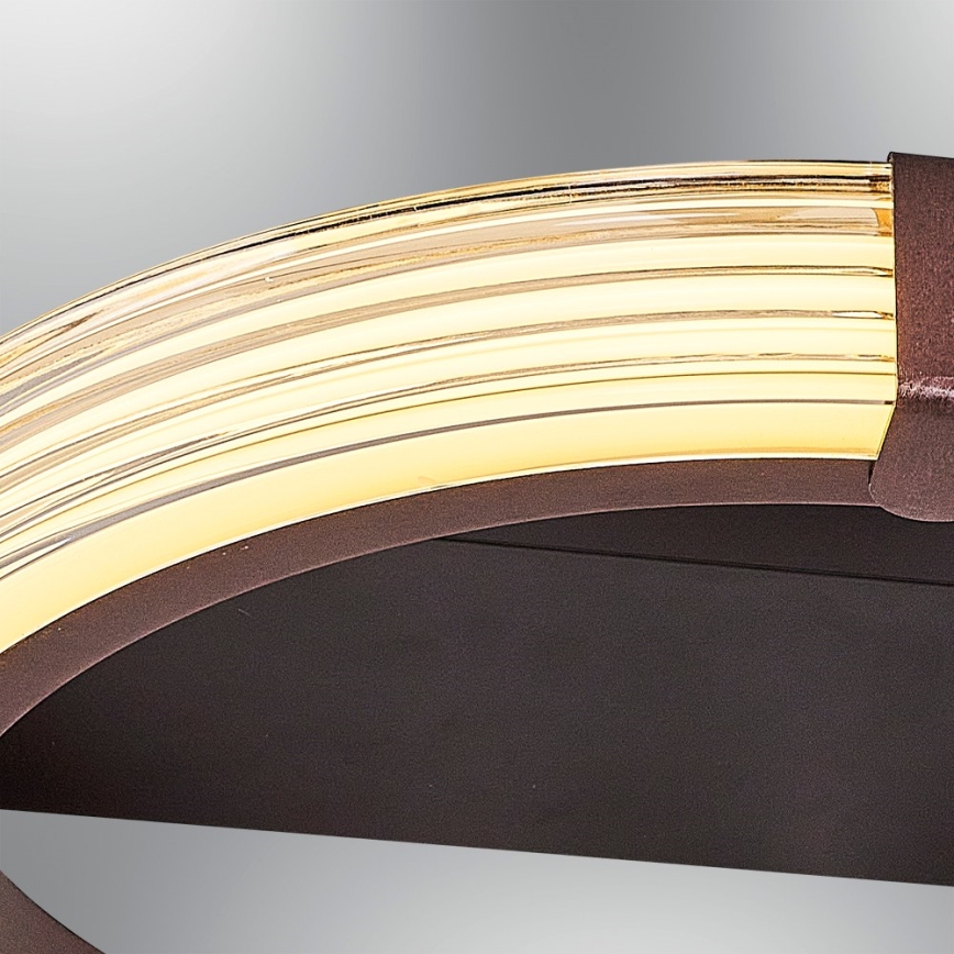 LED Pannello luminoso JESI LED/2W/230V 3000K marrone