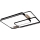 LED Plafoniera dimmerabile LED/280W/230V 3000-6500K + telecomando