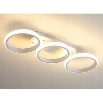 Plafoniera dimmerabile a LED/30W/230V 3000-6500K bianco Wi-Fi Tuya + telecomando