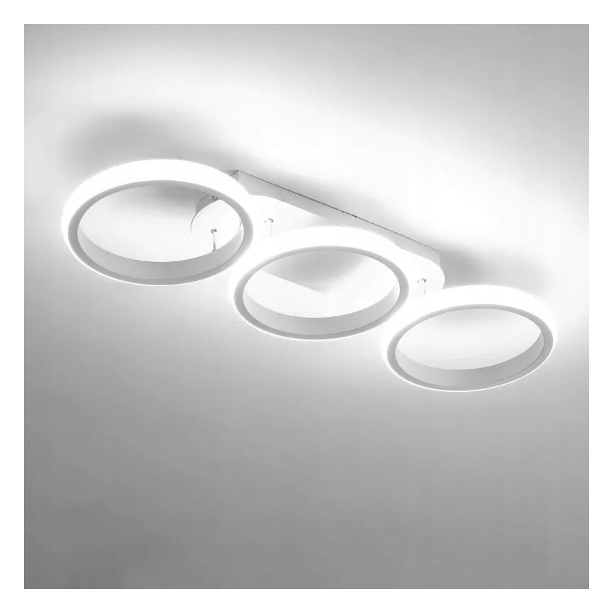 Plafoniera dimmerabile a LED/30W/230V 3000-6500K bianco Wi-Fi Tuya + telecomando