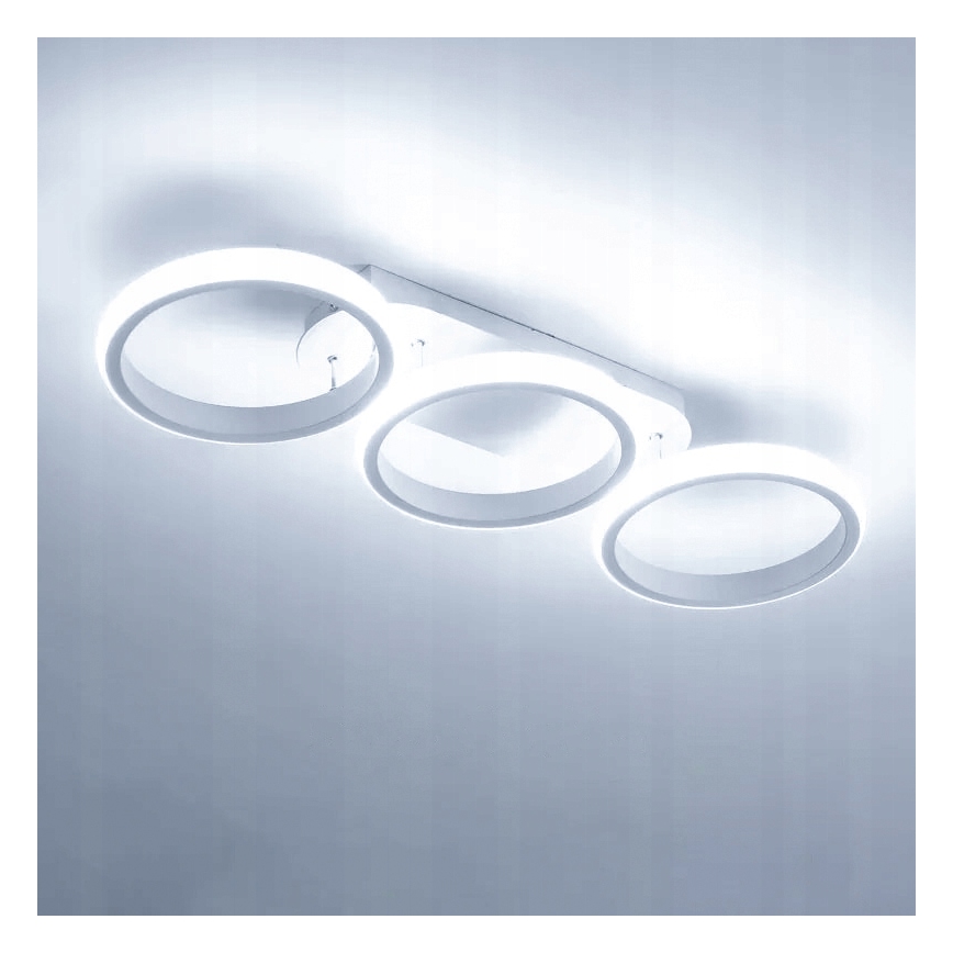 Plafoniera dimmerabile a LED/30W/230V 3000-6500K bianco Wi-Fi Tuya + telecomando