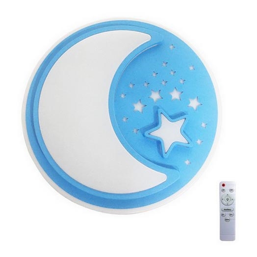 LED Plafoniera dimmerabile per bambini NOTTE LED/40W/230V + telecomando