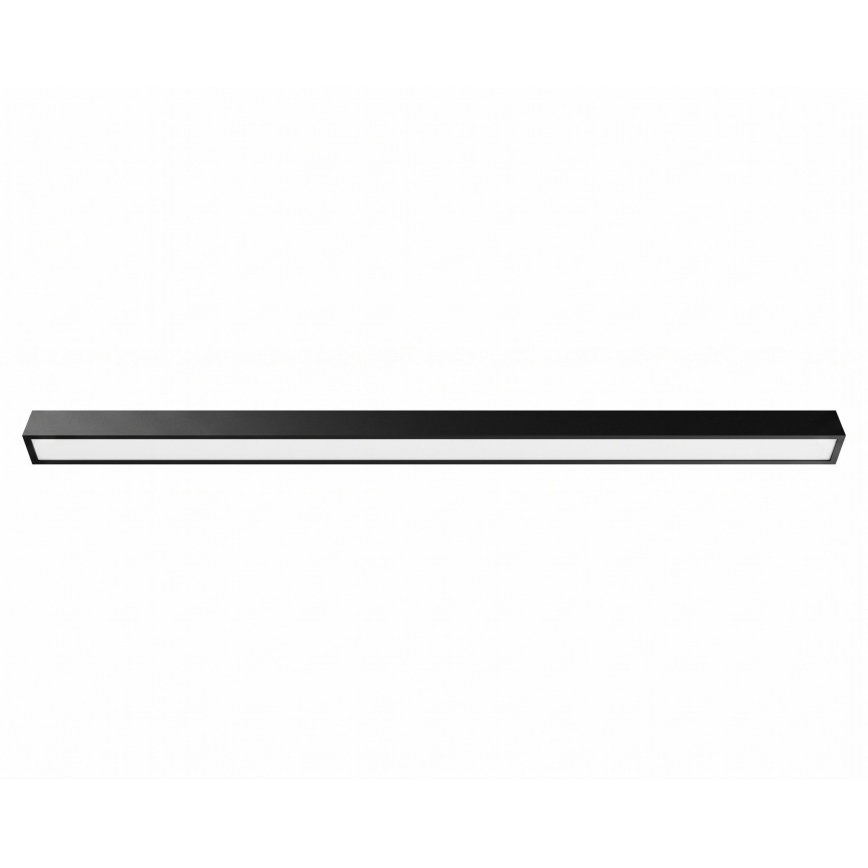LED Plafoniera/Lampada sospesa con cavo LED/44W/230V 6000K 120 cm nero