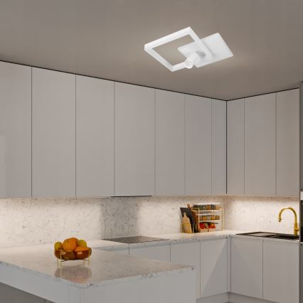 LED Plafoniera LED/38W/230V + 1xGU10/30W bianca