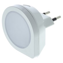 LED Presa di orientamento con sensore LED/0,4W/230V bianco