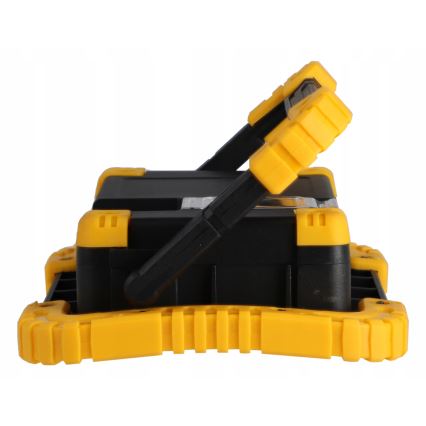 LED Proiettore ricaricabile con funzione power bank LED/20W/5V 4400 mAh IP44 nero/giallo