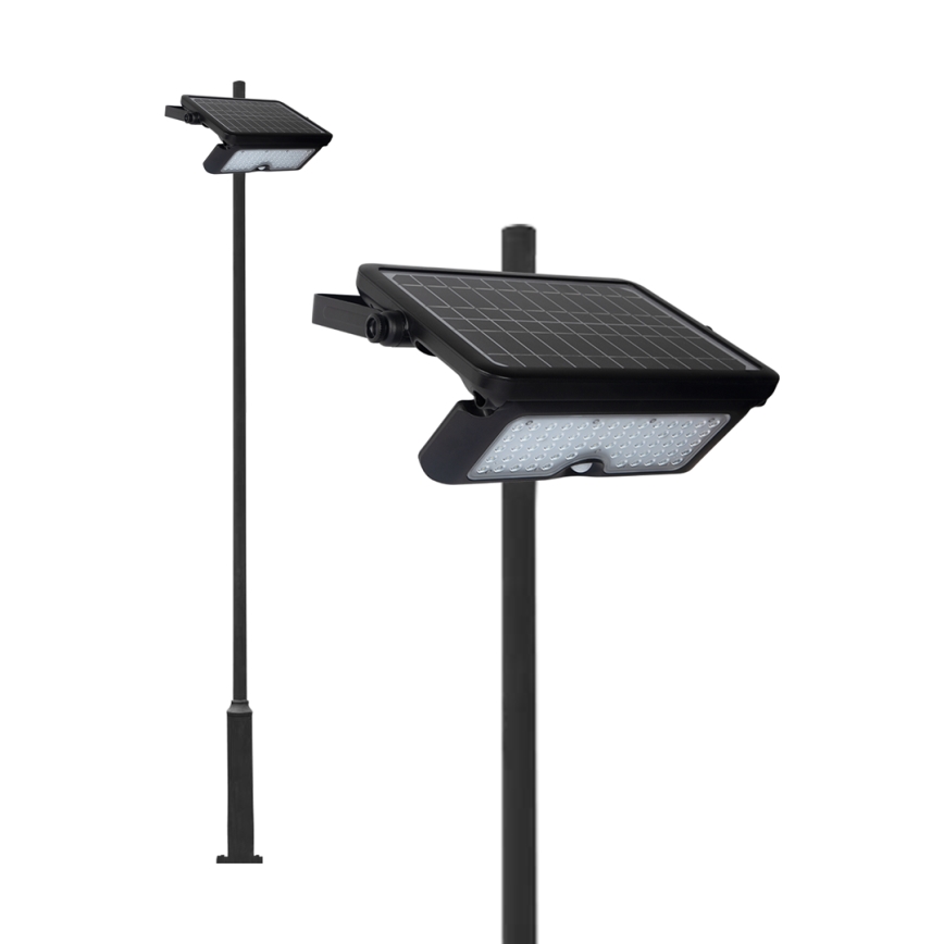 LED Proiettore solare con sensore di movimento e crepuscolare EPAD LED/10W/3000 mAh 7,4V 4000K IP65