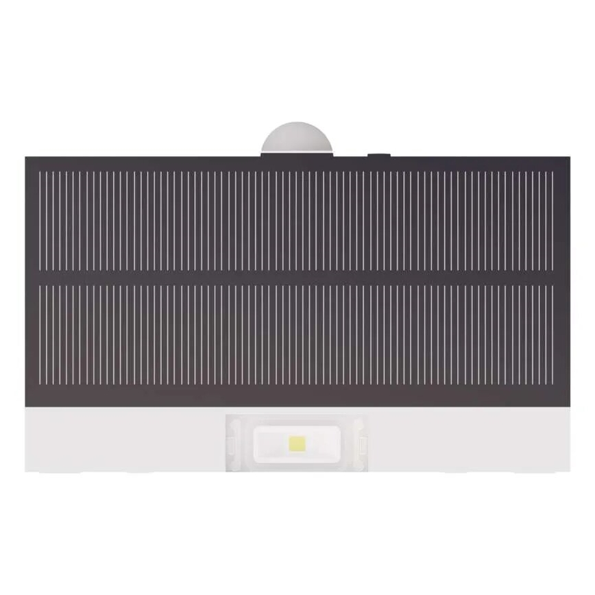 LED Proiettore solare con sensore di movimento LED/3,7V 1200mAh 4000K IP65 bianco