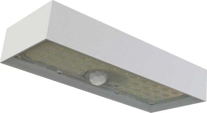 LED Proiettore solare con sensore di movimento LED/3,7V 3000mAh 4000K IP65 bianco