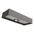LED Proiettore solare con sensore di movimento LED/3,7V 3000mAh 4000K IP65 nero