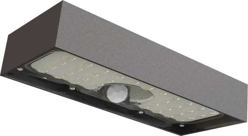 LED Proiettore solare con sensore di movimento LED/3,7V 3000mAh 4000K IP65 nero