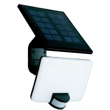 LED Proiettore solare da esterno con sensore LED/10W/3,7V 4000K IP54 3000 mAh