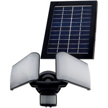 LED Proiettore solare da esterno con sensore LED/20W/5,5V IP44