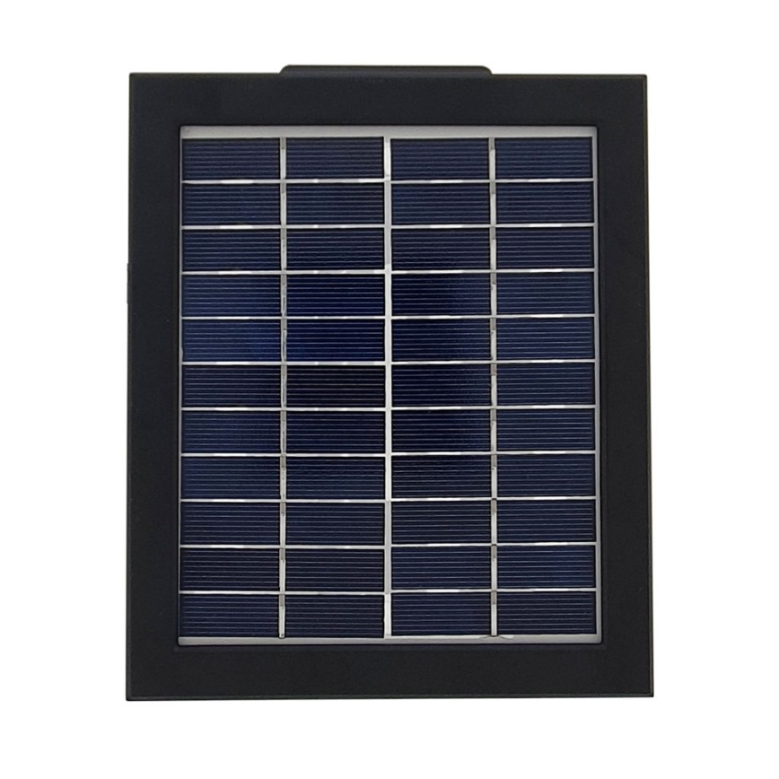 LED Proiettore solare da esterno con sensore LED/20W/5,5V 2400 mAh IP44