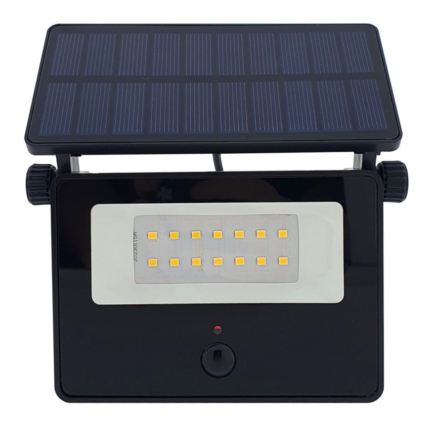 LED Proiettore solare da esterno con sensore LED/2W/3,7V 4200K IP44 1800mAh