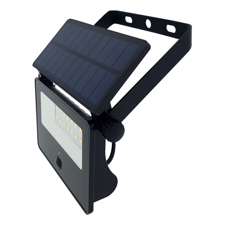 LED Proiettore solare da esterno con sensore LED/2W/3,7V 4200K IP44 1800mAh
