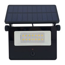 LED Proiettore solare da esterno con sensore LED/5W/3,7V 4200K IP44