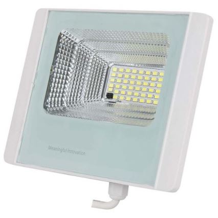 LED Proiettore solare da esterno LED/12W/3,2V IP65 4000K + telecomando