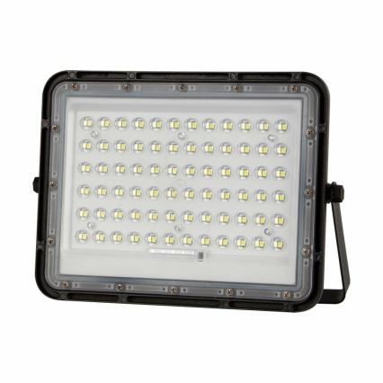 LED da esterno dimmerabile solare per riflettore LED/15W/3,2V IP65 4000K 12000 mAh nero + telecomando