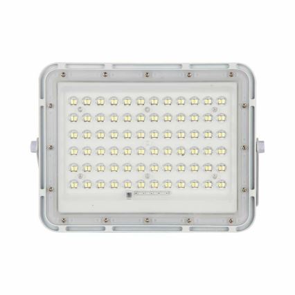 LED Proiettore solare dimmerabile per esterni LED/15W/3,2V IP65 6400K bianco + telecomando