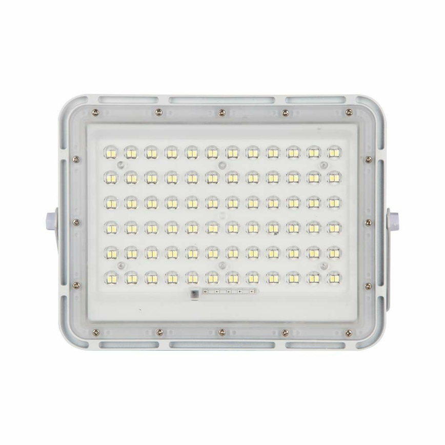 LED Proiettore solare dimmerabile per esterni LED/15W/3,2V IP65 6400K bianco + telecomando