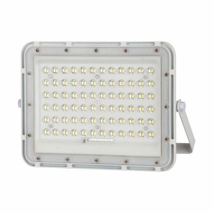 LED Proiettore solare dimmerabile per esterni LED/15W/3,2V IP65 6400K bianco + telecomando