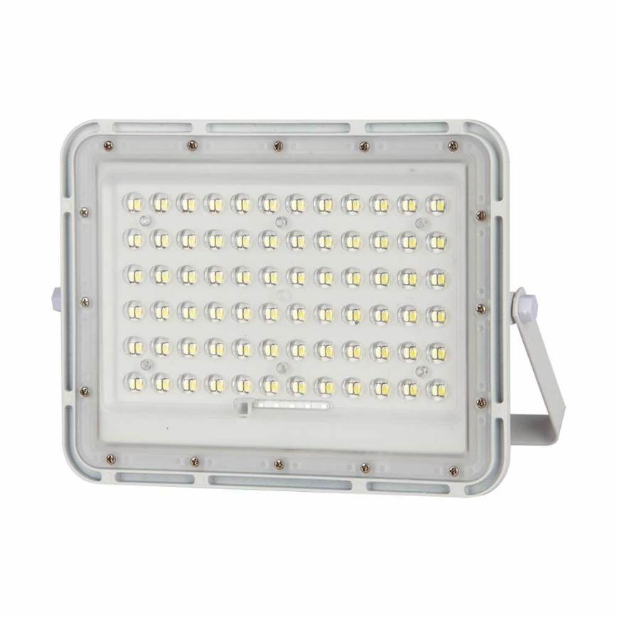 LED Proiettore solare dimmerabile per esterni LED/15W/3,2V IP65 6400K bianco + telecomando